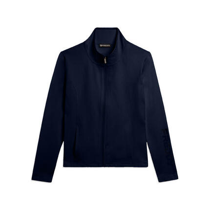 Sweat-shirt zippé et col montant, logo FREDDY sur la manche