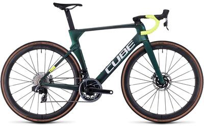 Bici da corsa endurance LITENING AERO C:68X SLX gialla