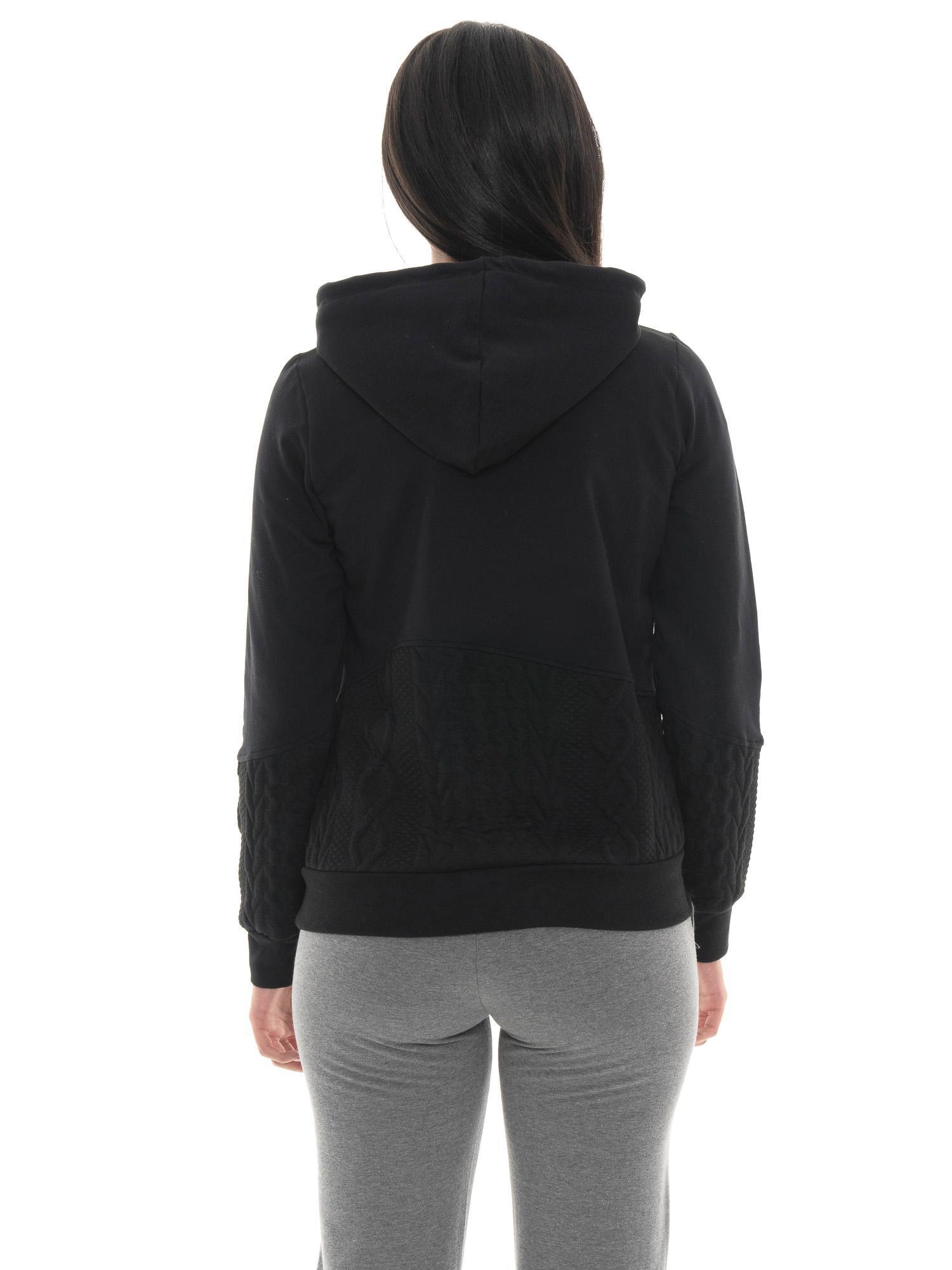 Blusa de moletom feminina de inverno com detalhes trançados da Leone 1947 Braid 4/7