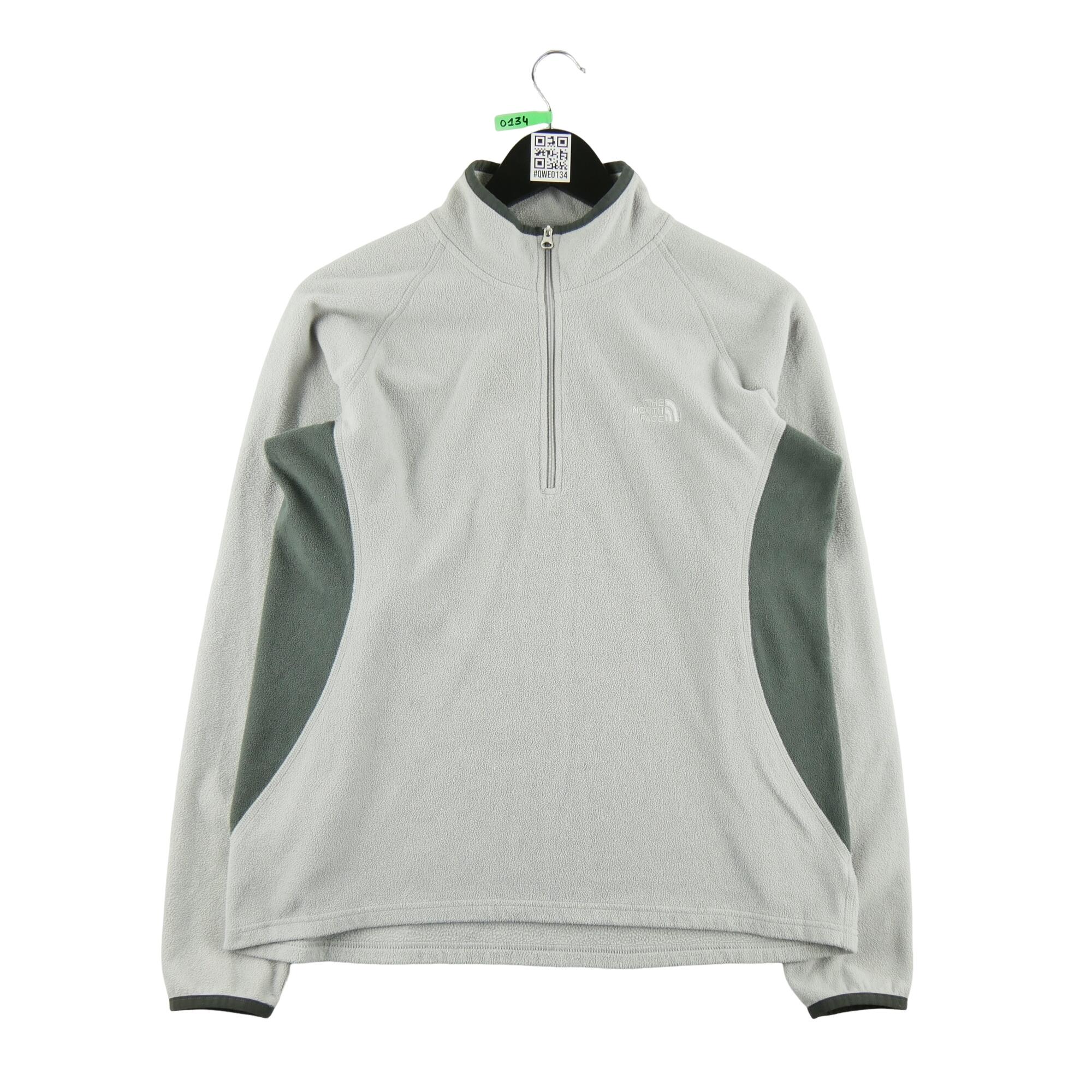 Seconda Mano - Pullover in pile grigio TNF da donna - Stato molto buono 3/7