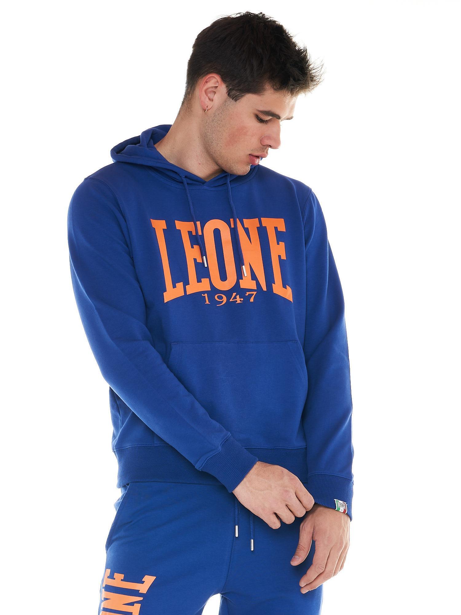 Sweat à capuche pour homme Leone 1947 Apparel, grand logo, coton léger 2/8