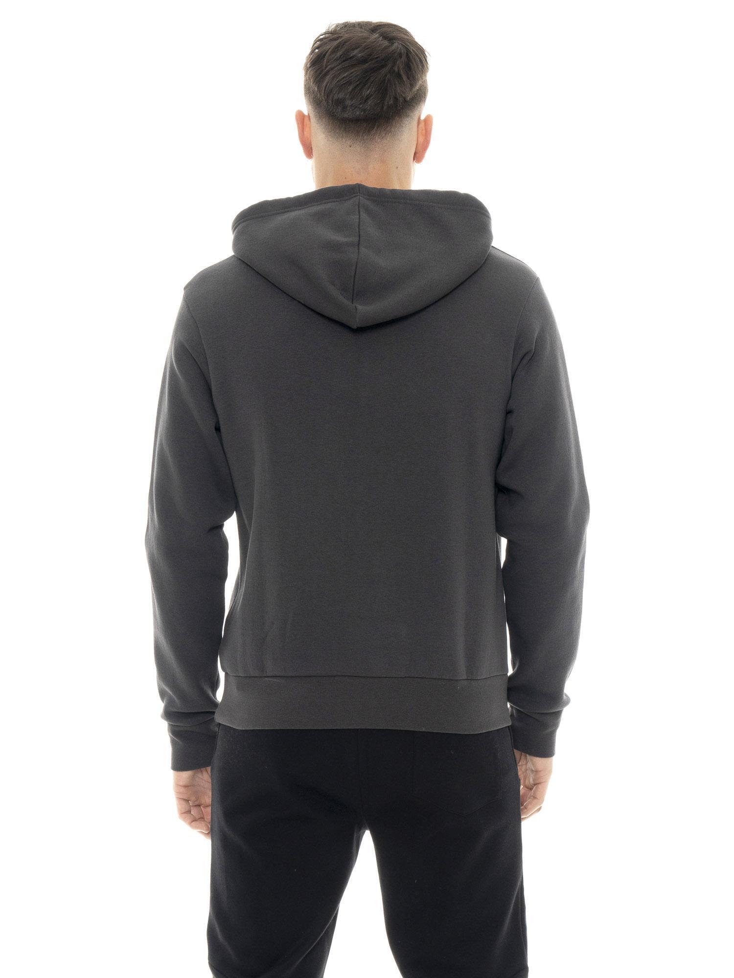 Felpa invernale uomo con cappuccio pull on, stampa flock Leone 1947 New Era 4/5