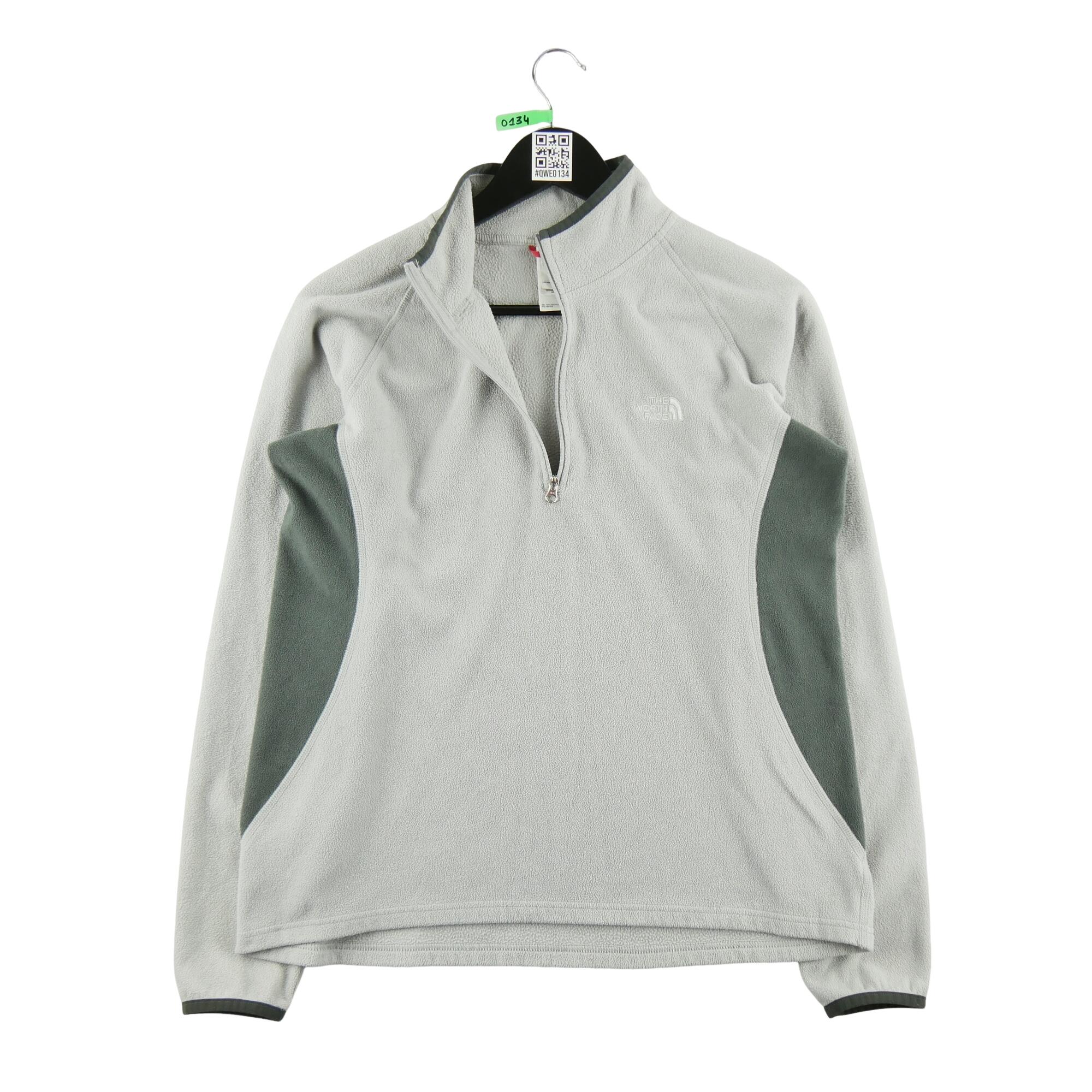 THE NORTH FACE Reconditionné - Pull polaire Femme TNF Gris - Très Bon État