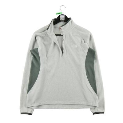 Tweedehands - dames tnf grijs fleece pullover - zeer goede staat