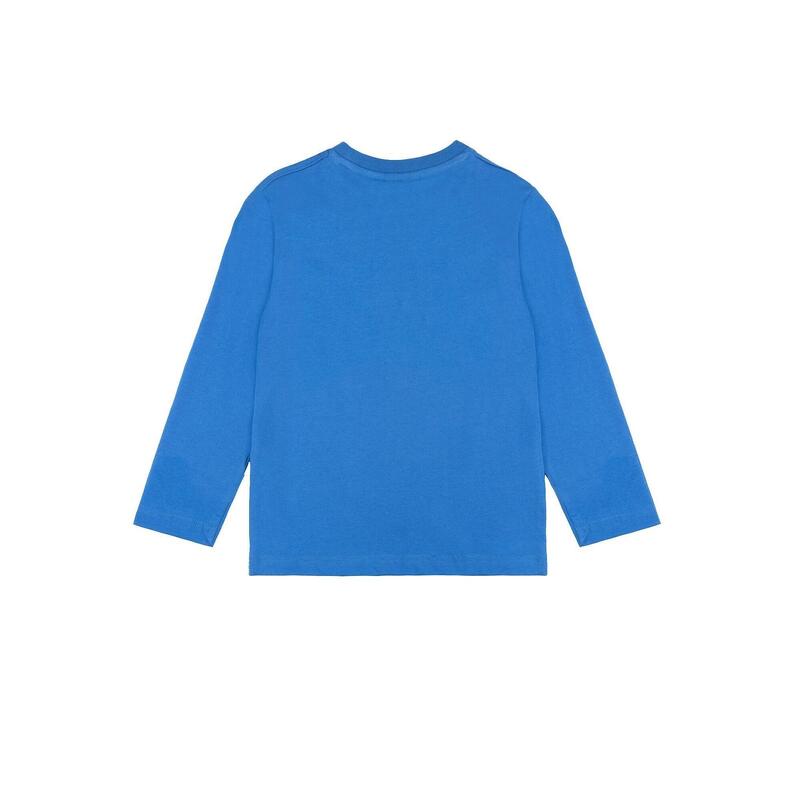 Tricou Leone 1947 Basic cu mânecă lungă și logo mare pentru copii