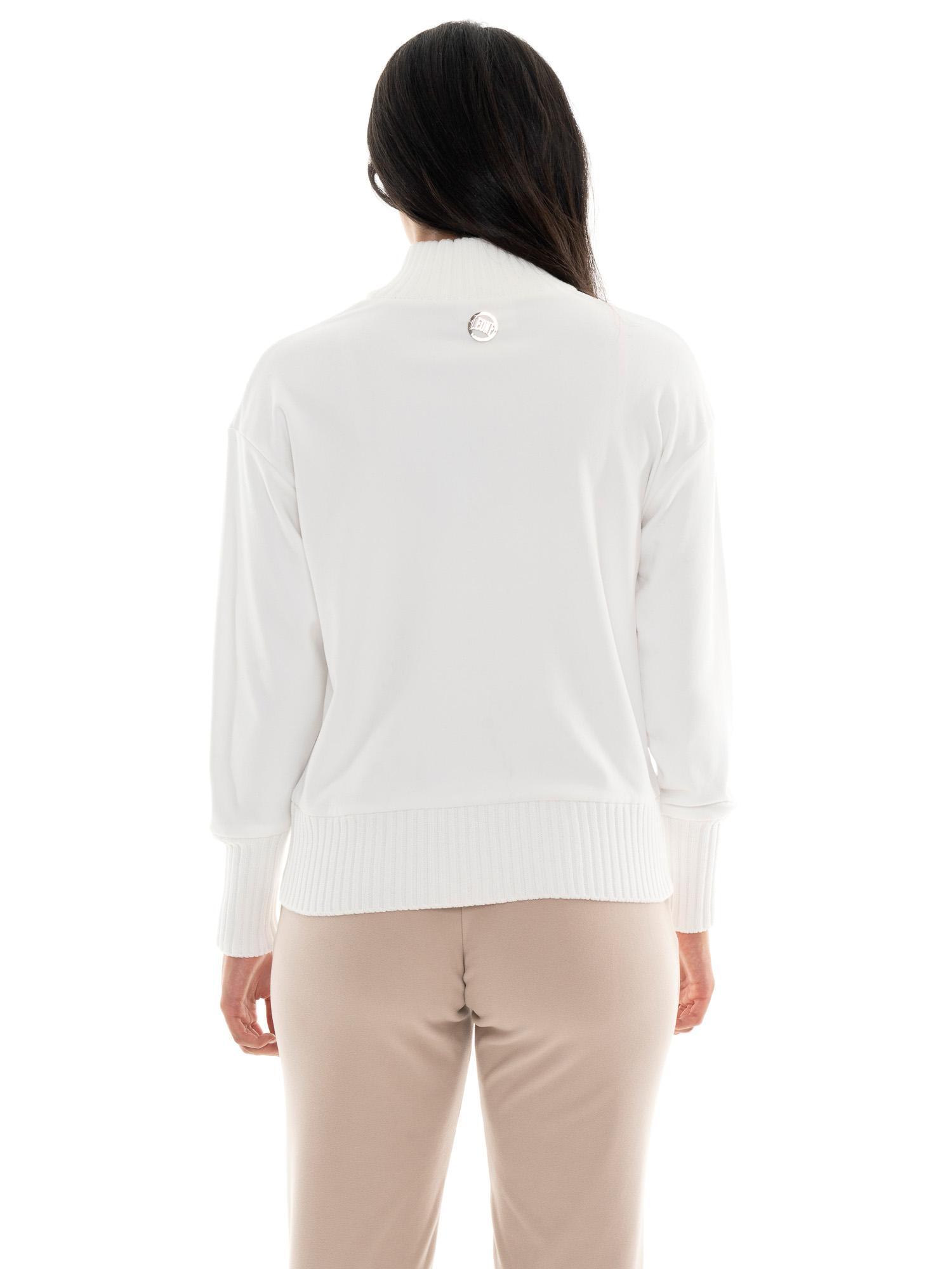 Sweatshirt feminina Leone 1947 Apparel, fecho, inverno 4/7