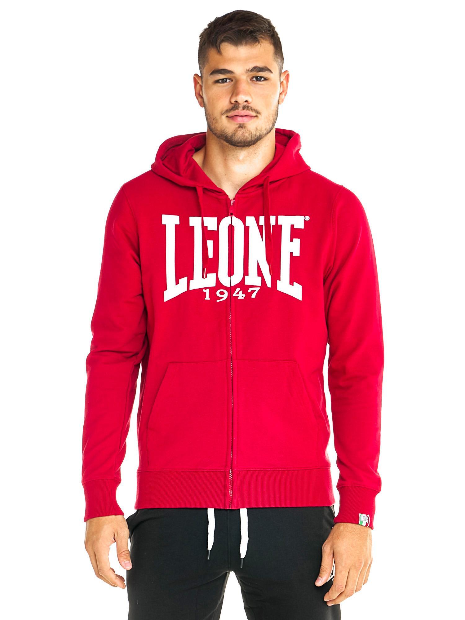 Hanorace cu fermoar pentru bărbați Leone 1947 Apparel