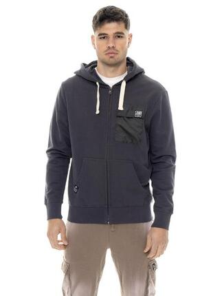 Leone 1947 Vintage Dept. heren winter hoodie met rits