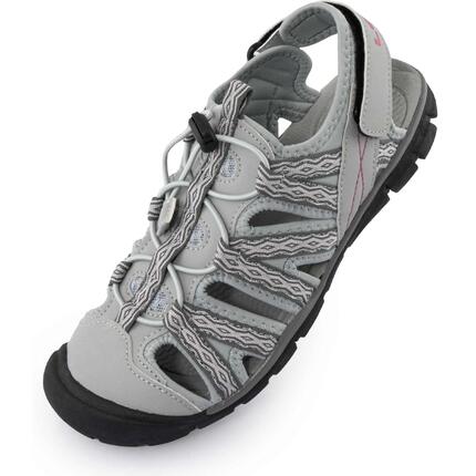 LOAP Acona sandały damskie zamknięty przód szary/różowy 40