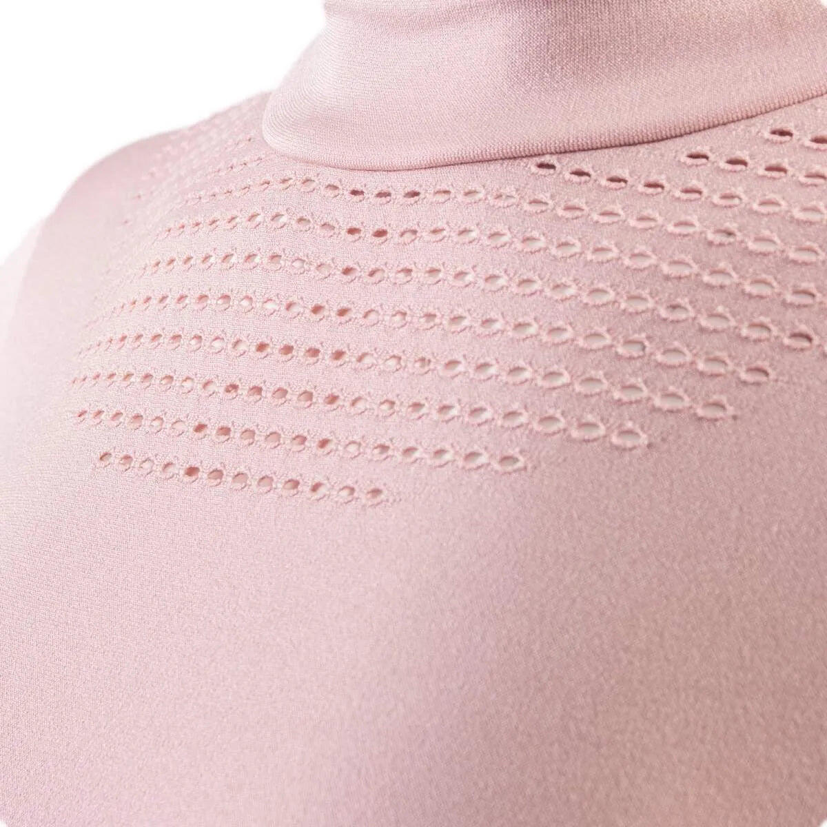 T-shirt femme sans coutures Klimatex Marinara rose 3/4