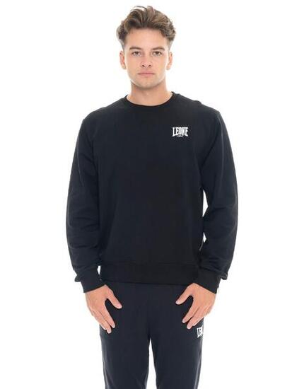 Felpe invernale da uomo con cappuccio e zip con logo piccolo "Basic