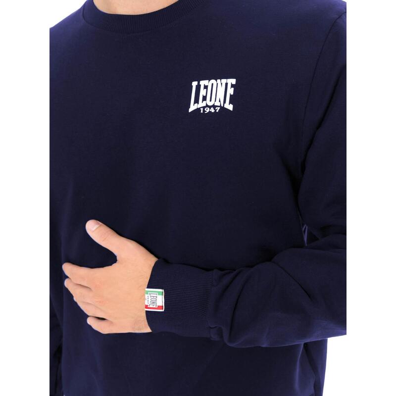 Hanorac cu fermoar de iarnă pentru bărbați, cu logo mic „Basic”