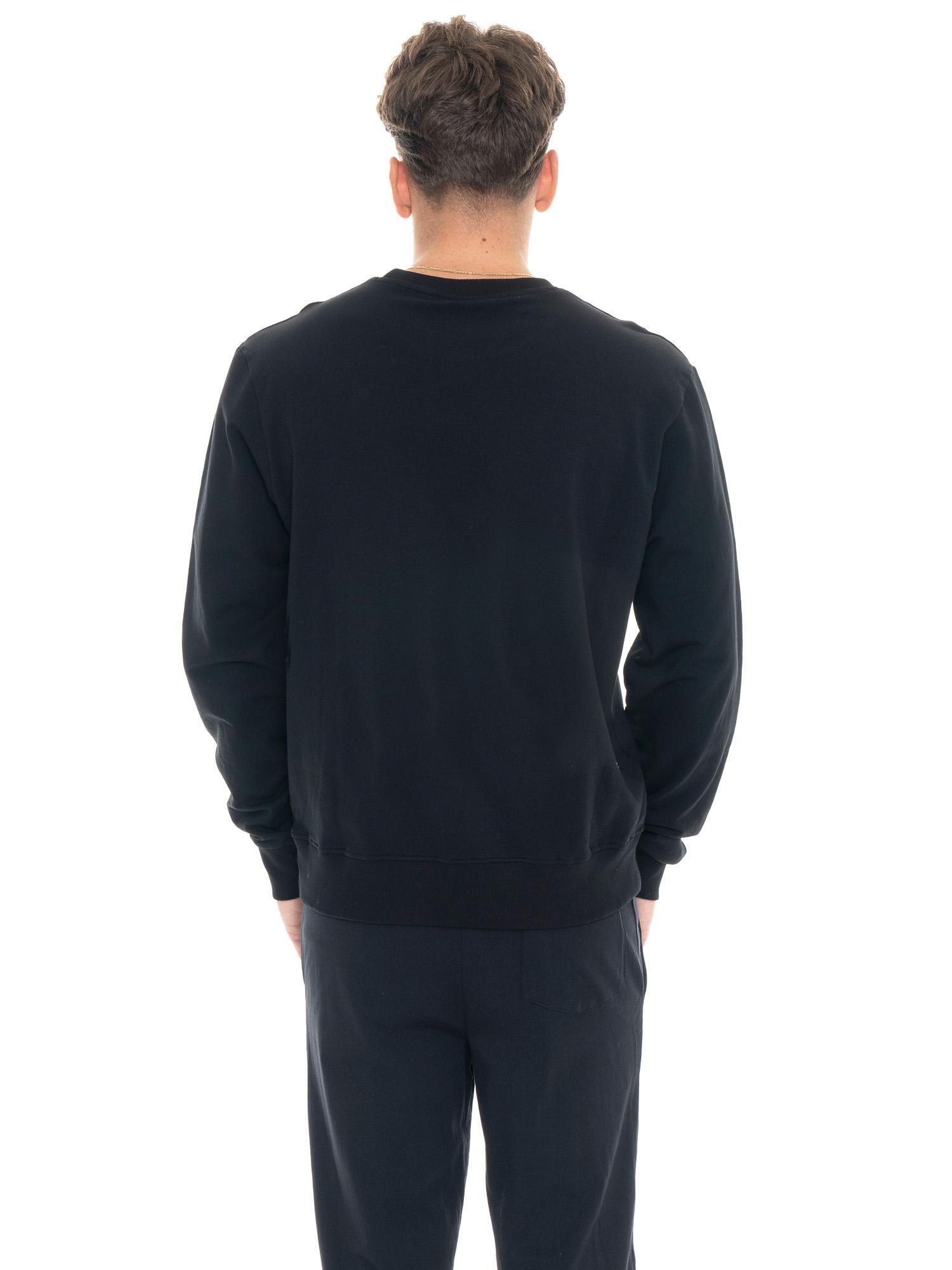Sweat-shirt d'hiver pour hommes avec capuche et zip avec petit logo "Basic" 4/7