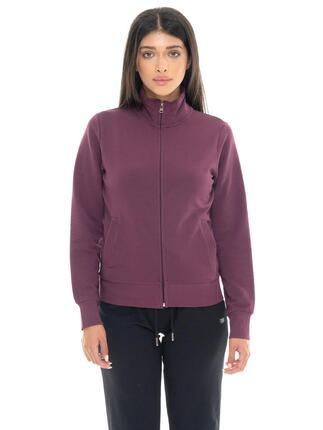 Sweat-shirts d'hiver à col montant zippés pour femmes Leone 1947