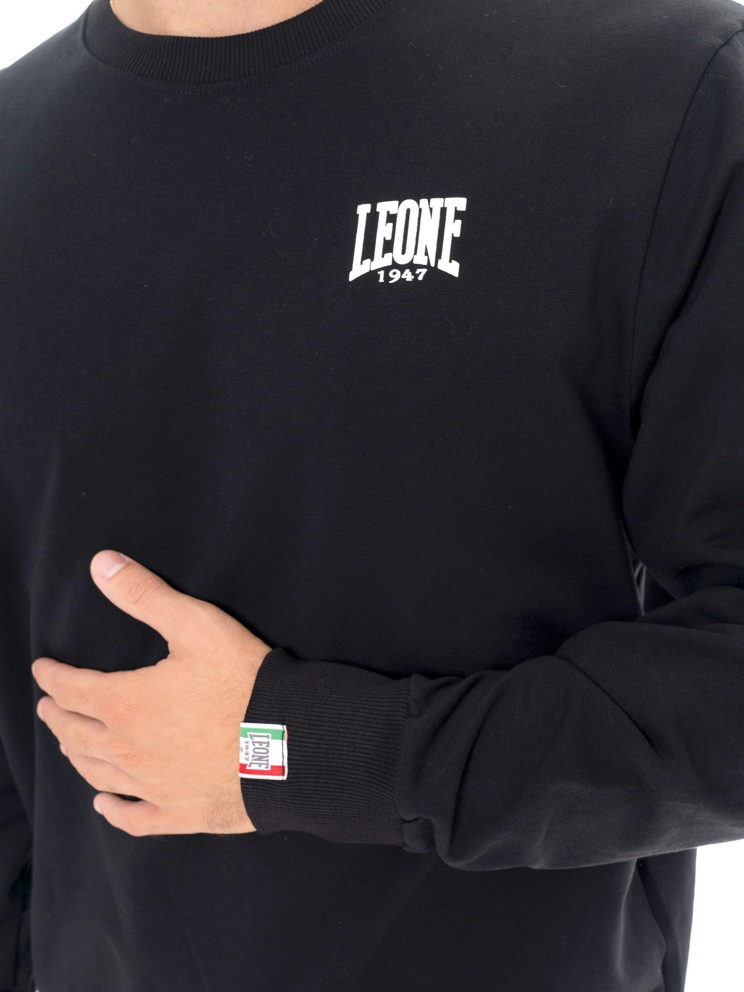 Sweat-shirt d'hiver pour hommes avec capuche et zip avec petit logo "Basic" 3/7