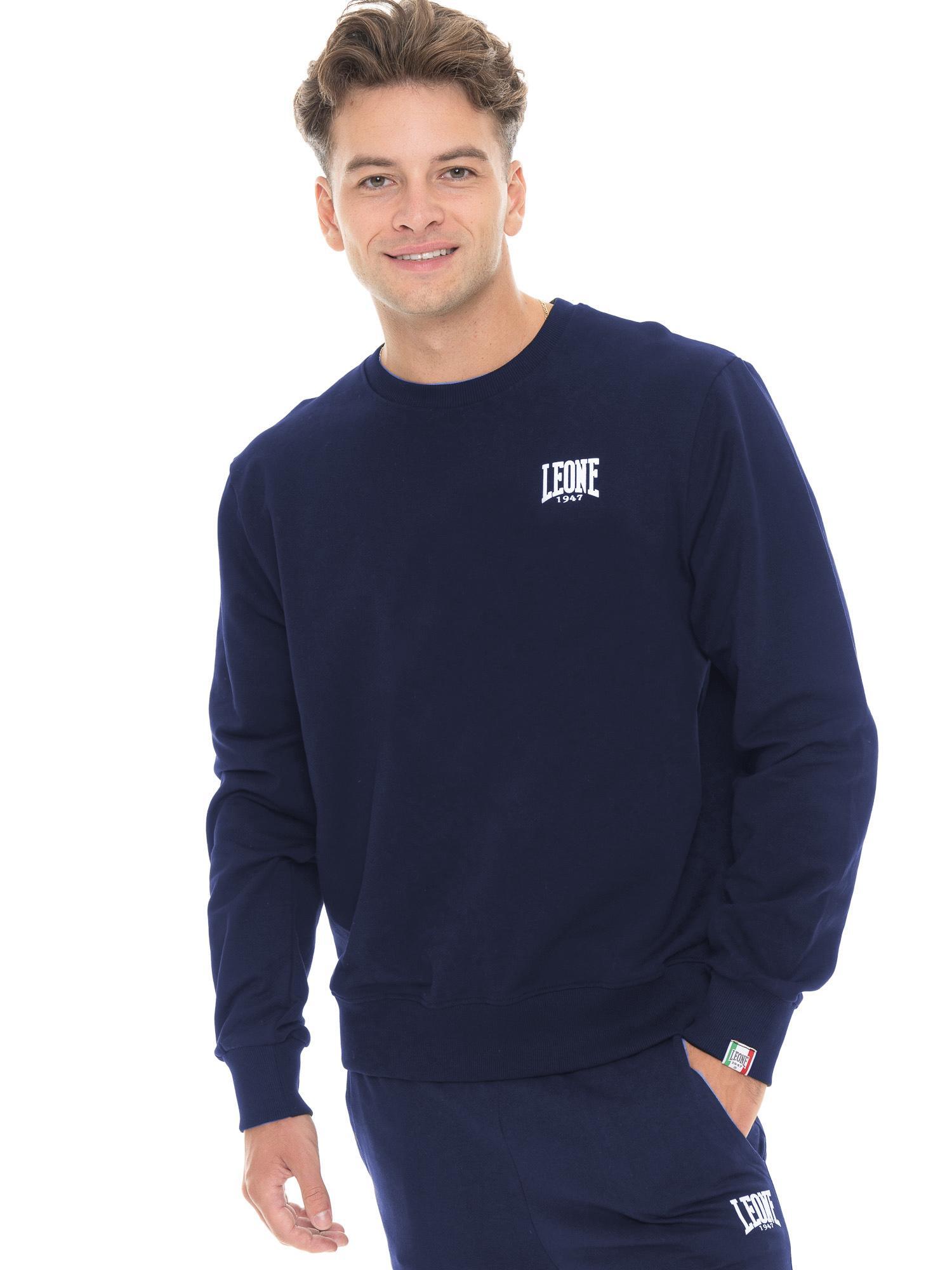 Sweat-shirt d'hiver pour hommes avec capuche et zip avec petit logo "Basic" 5/7