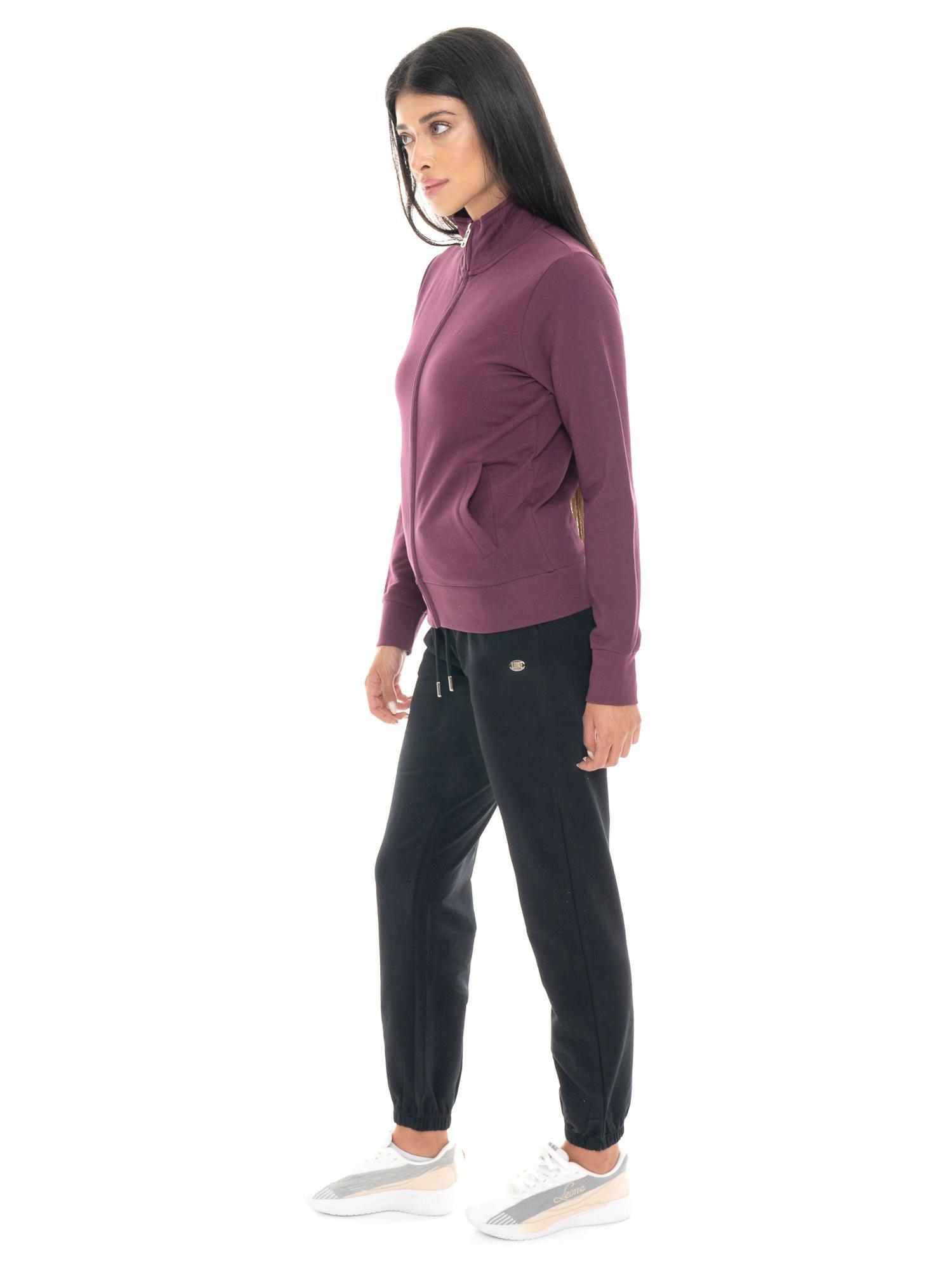 Sudadera mujer Leone 1947 Apparel Never Without cuello alto cremallera invierno 7/7