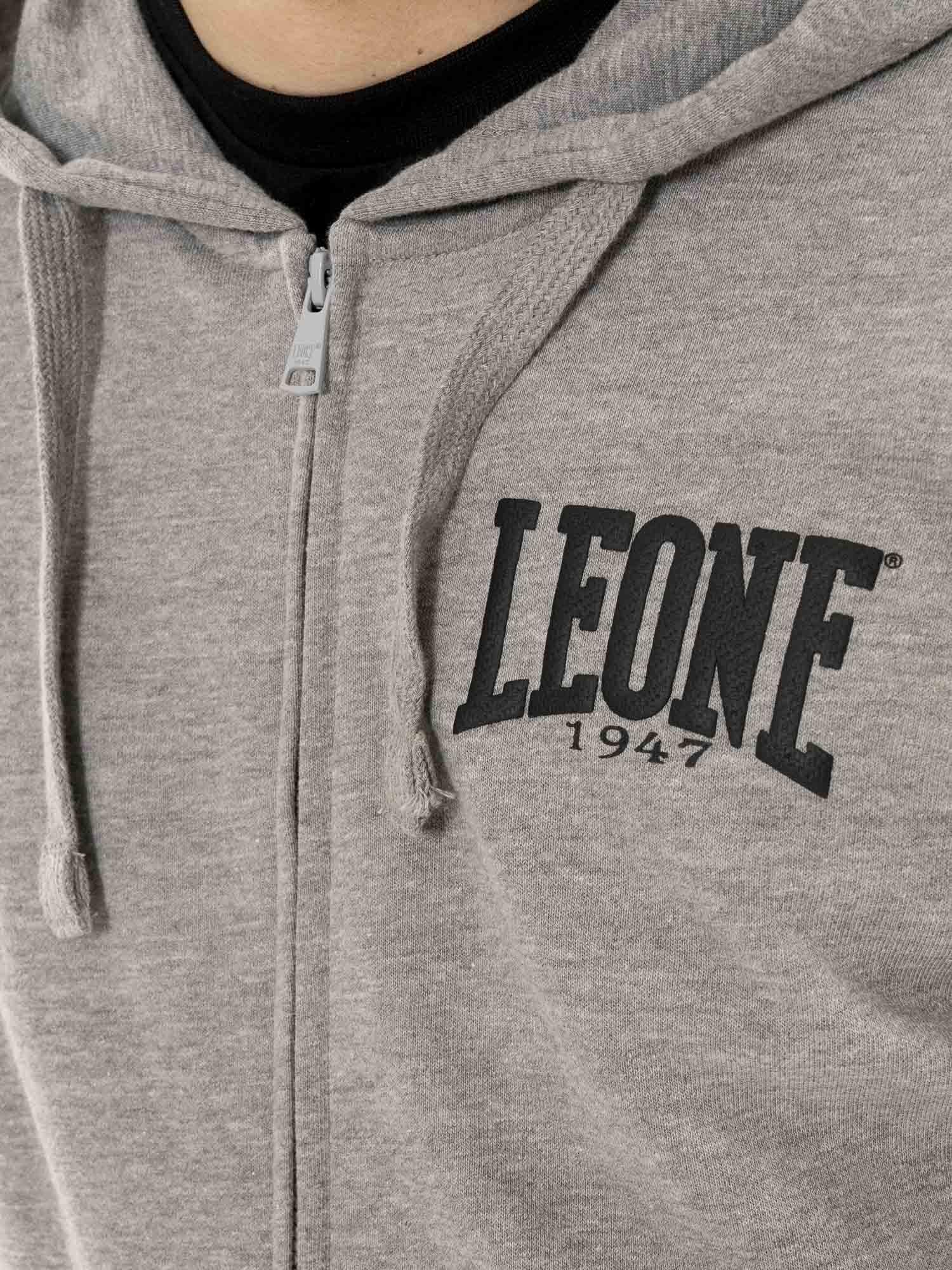 Sudadera con capucha de boxeo con cremallera completa para hombre 3/5