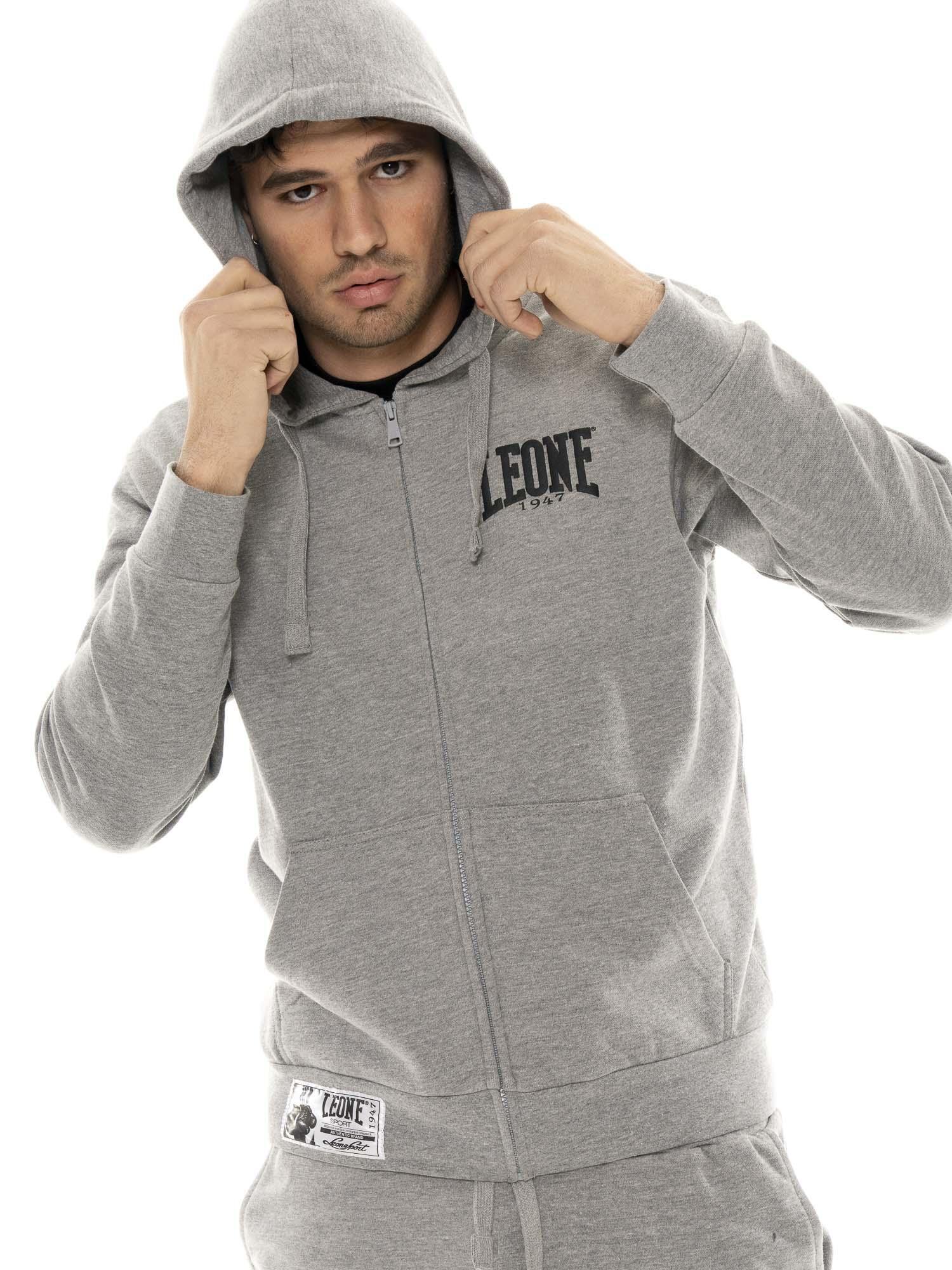 Sudadera con capucha de boxeo con cremallera completa para hombre 5/5