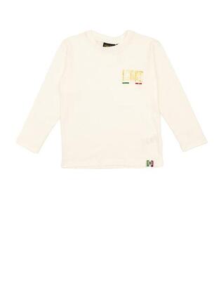 Gold boy leeuw t-shirt met lange mouwen