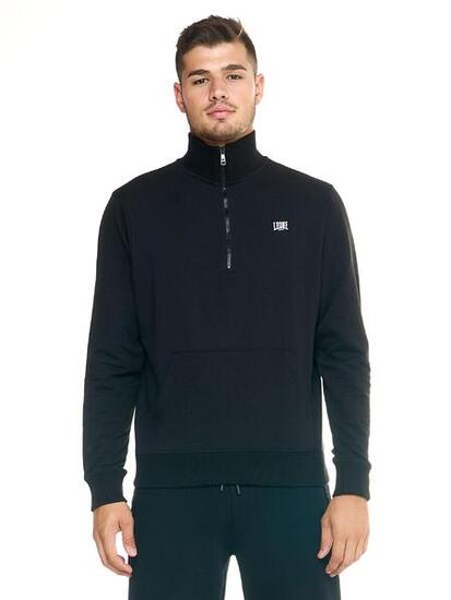 Sweat homme Leone avec col montant et zip col Basic