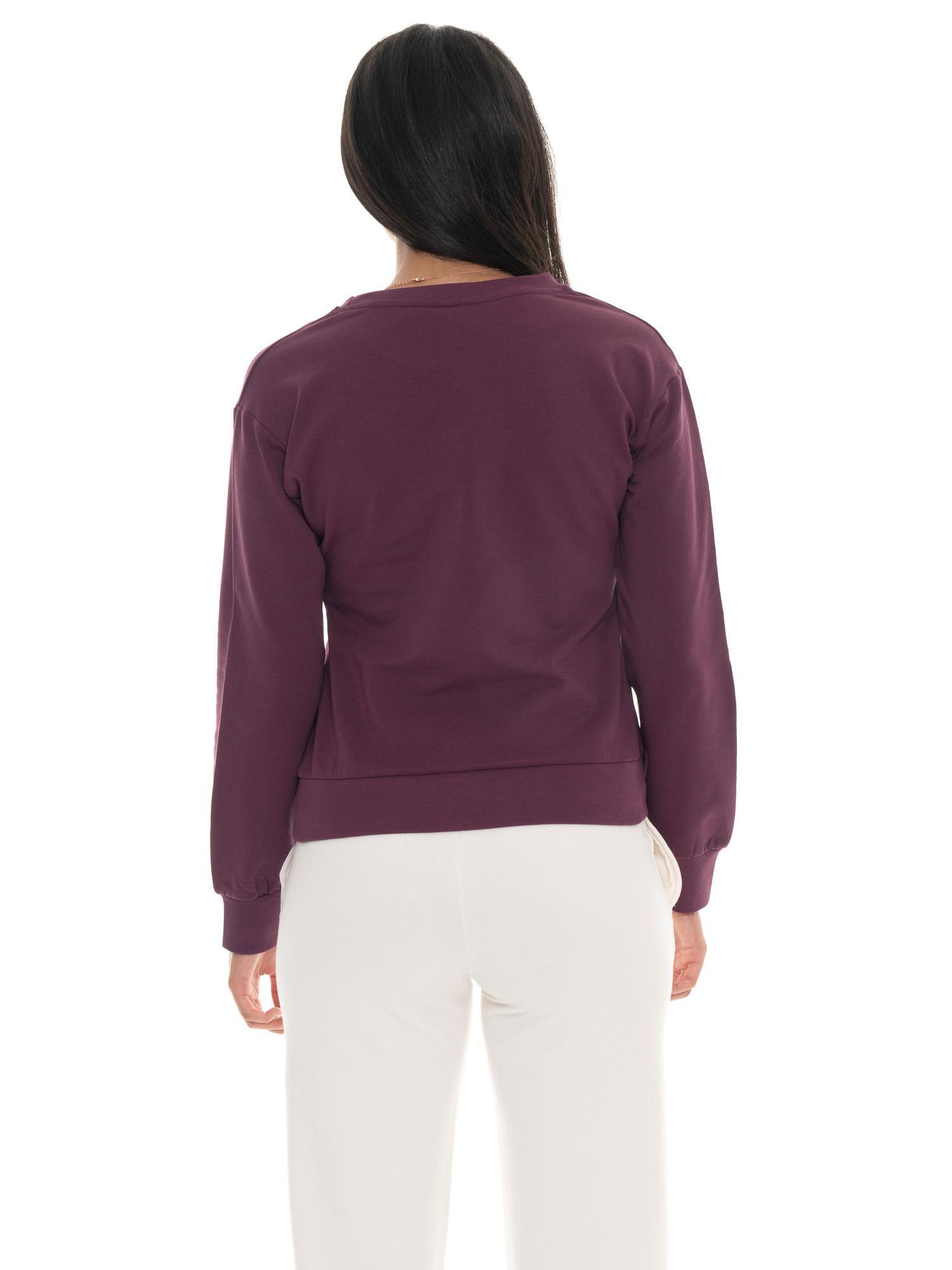 Sweat-shirts d'hiver à col rond pour femmes Leone 1947 Never Without 4/7