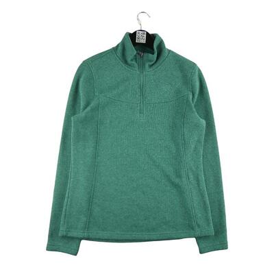 Tweedehands - dames tnf groene fleece trui - als nieuw