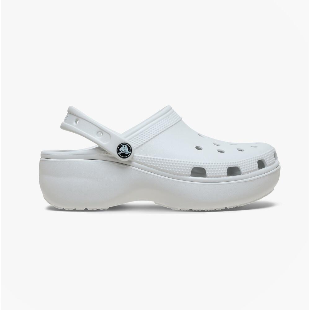 Crocs Classic Platform donna in bianco 1/1