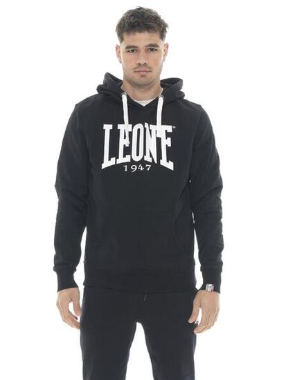 Felpe invernale da uomo con cappuccio pull on con logo grande "Basic