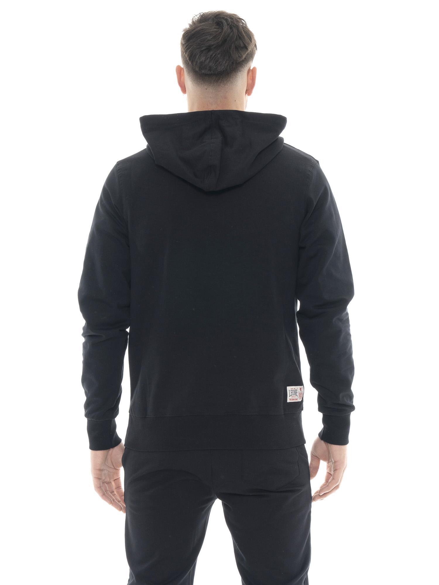 Sweat-shirt d'hiver pour hommes à capuche avec grand logo "Basic" 4/5