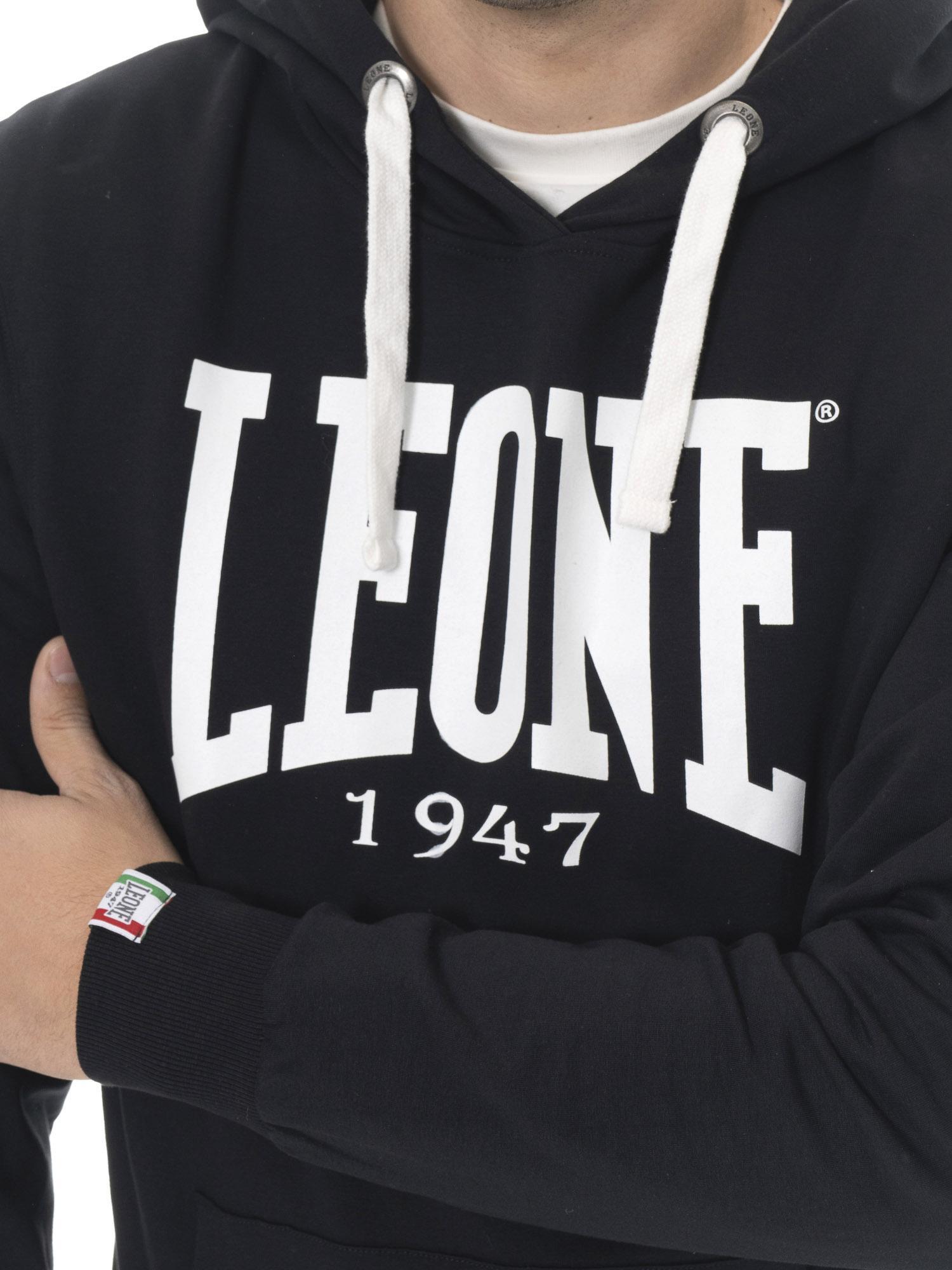Sweat-shirt d'hiver pour hommes à capuche avec grand logo "Basic" 3/5