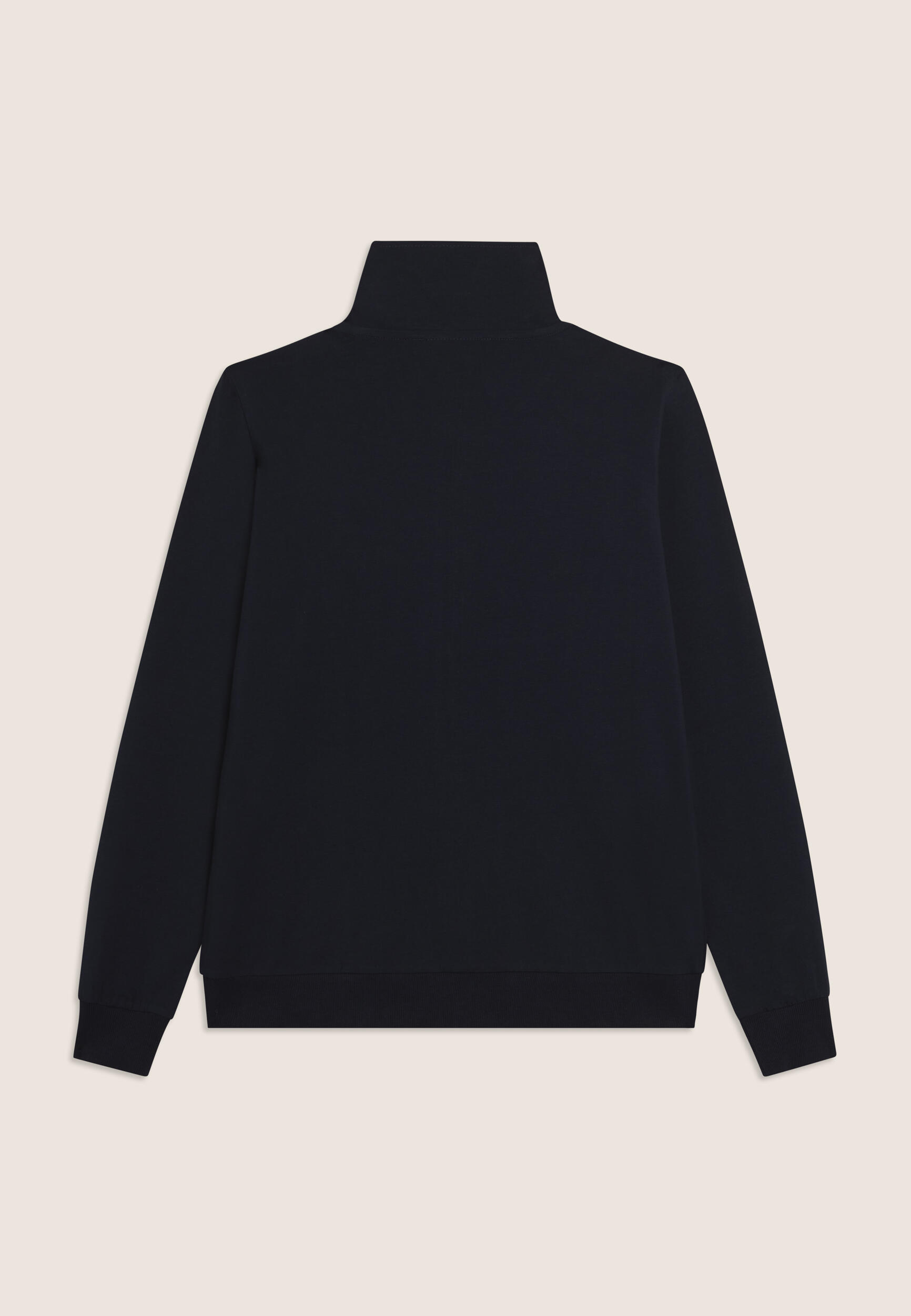 Sudadera con cremallera y cuello alto en tejido de punto elástico 5/6