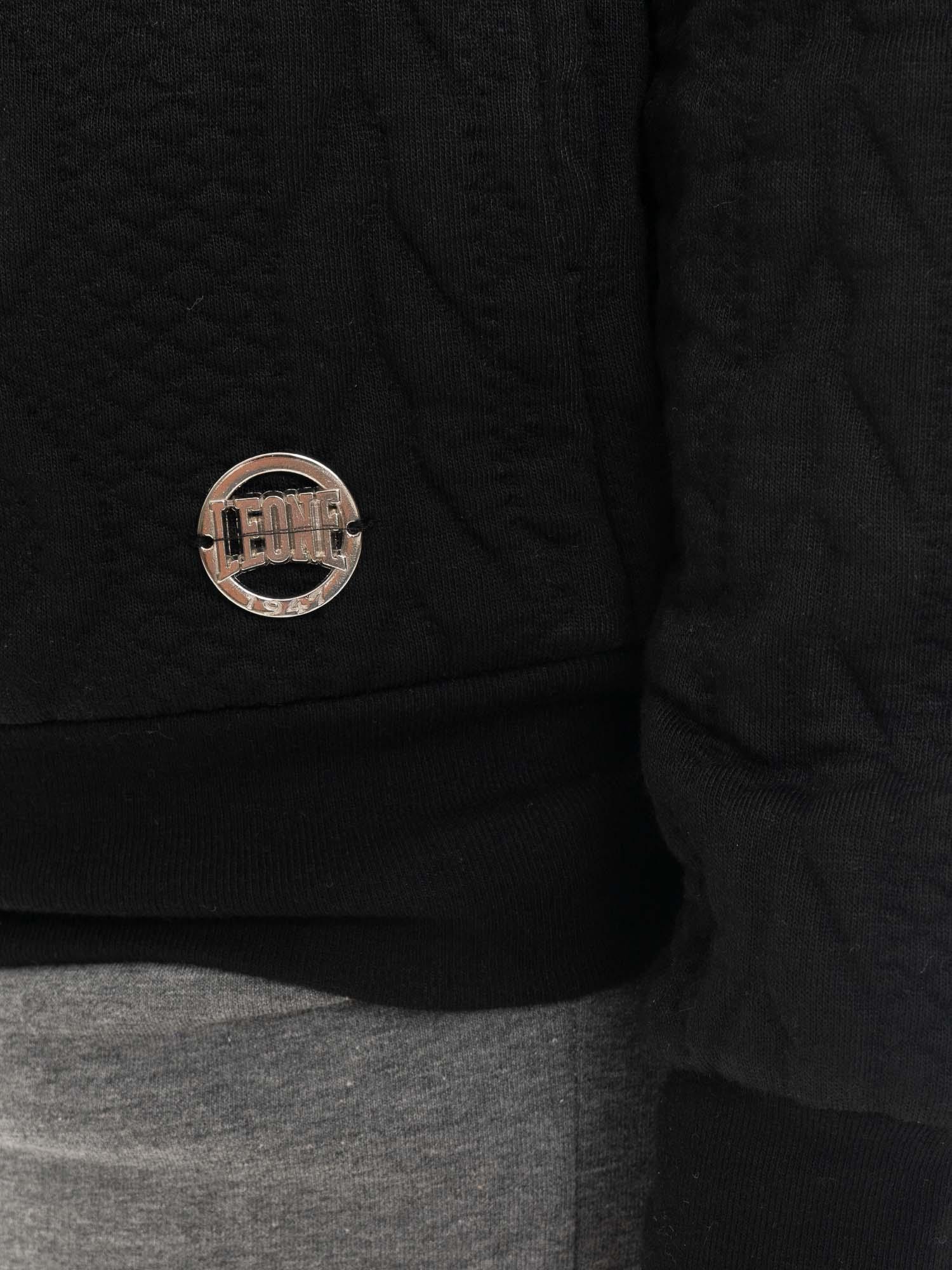 Sweatshirt Damen Leone 1947 Apparel Kapuze Reißverschluss 3/7