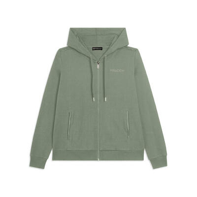 Felpa Cappuccio con Zip e Logo FREDDY