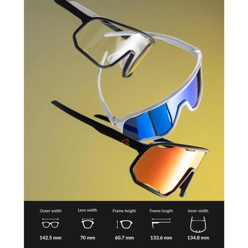 Ochelari de ciclism ROCKBROS, lentile fotocromatice polarizate