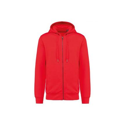 Sweatshirt à capuche écoresponsable zippé Kariban French Terry