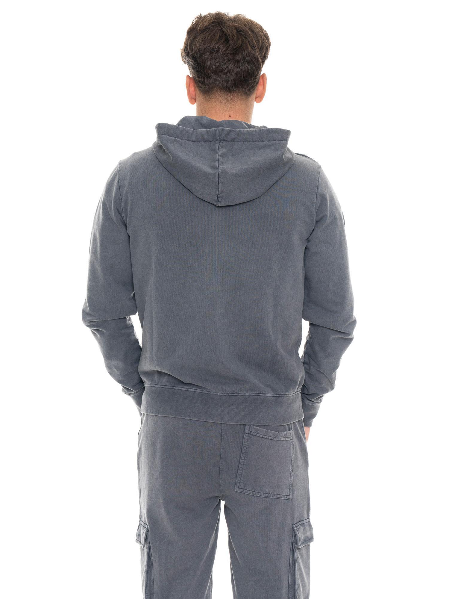 Heren winter hoodie met rits, Leone 1947 Vintage Dept 4/5