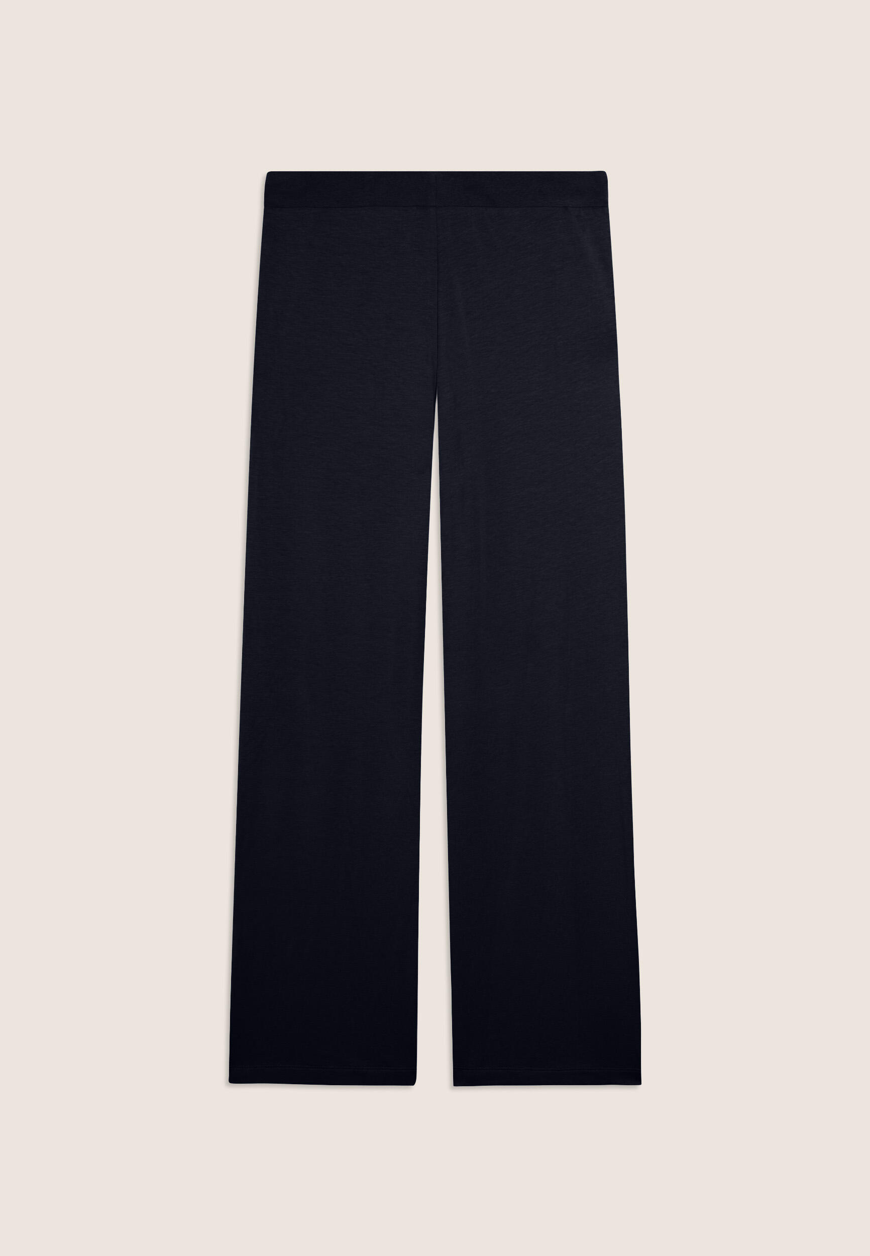 Pantaloni Sportivi con gamba Wide Leg e strass 2/3