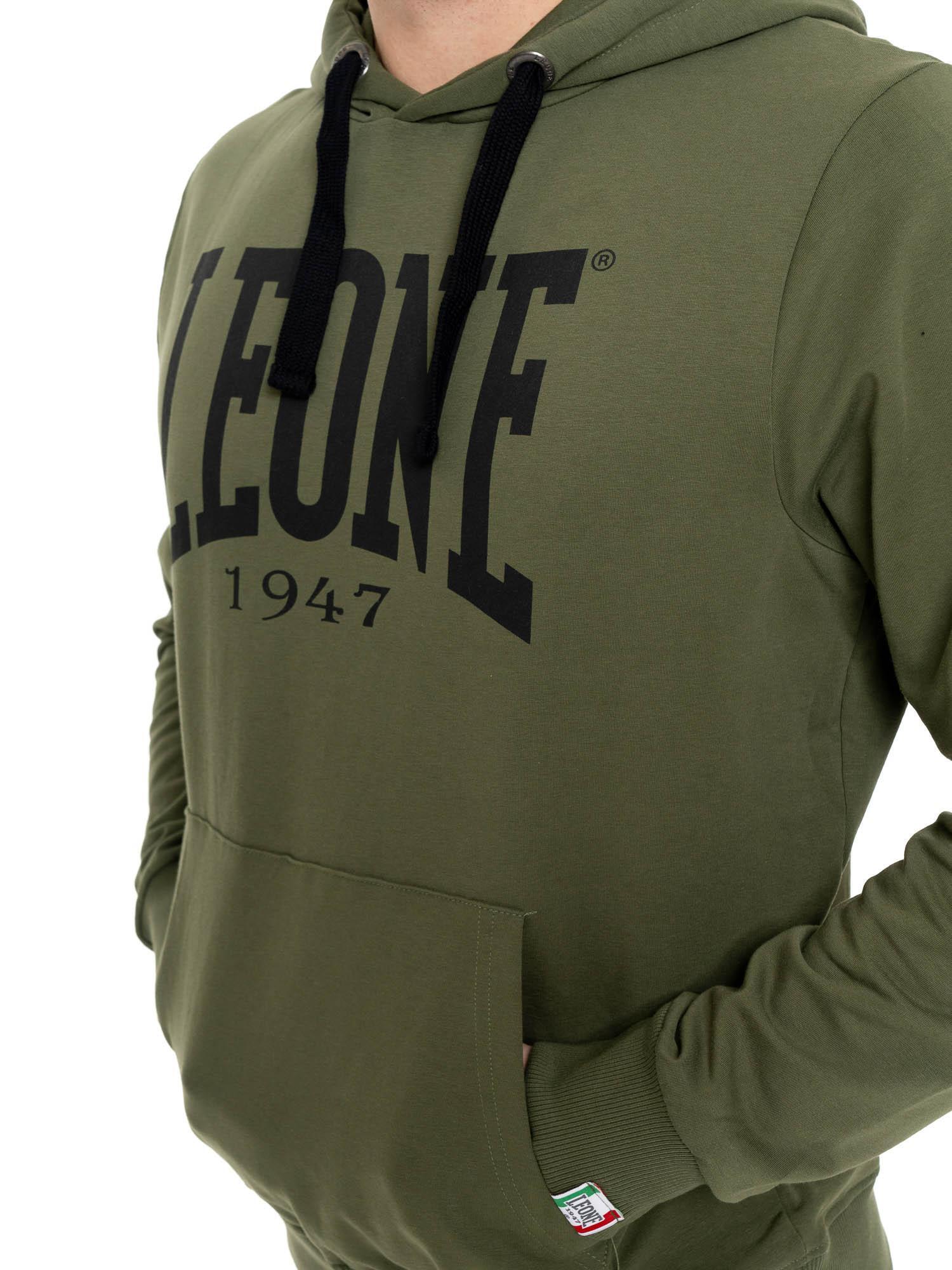 Sweat-shirt d'hiver pour hommes à capuche avec grand logo "Basic" 3/5