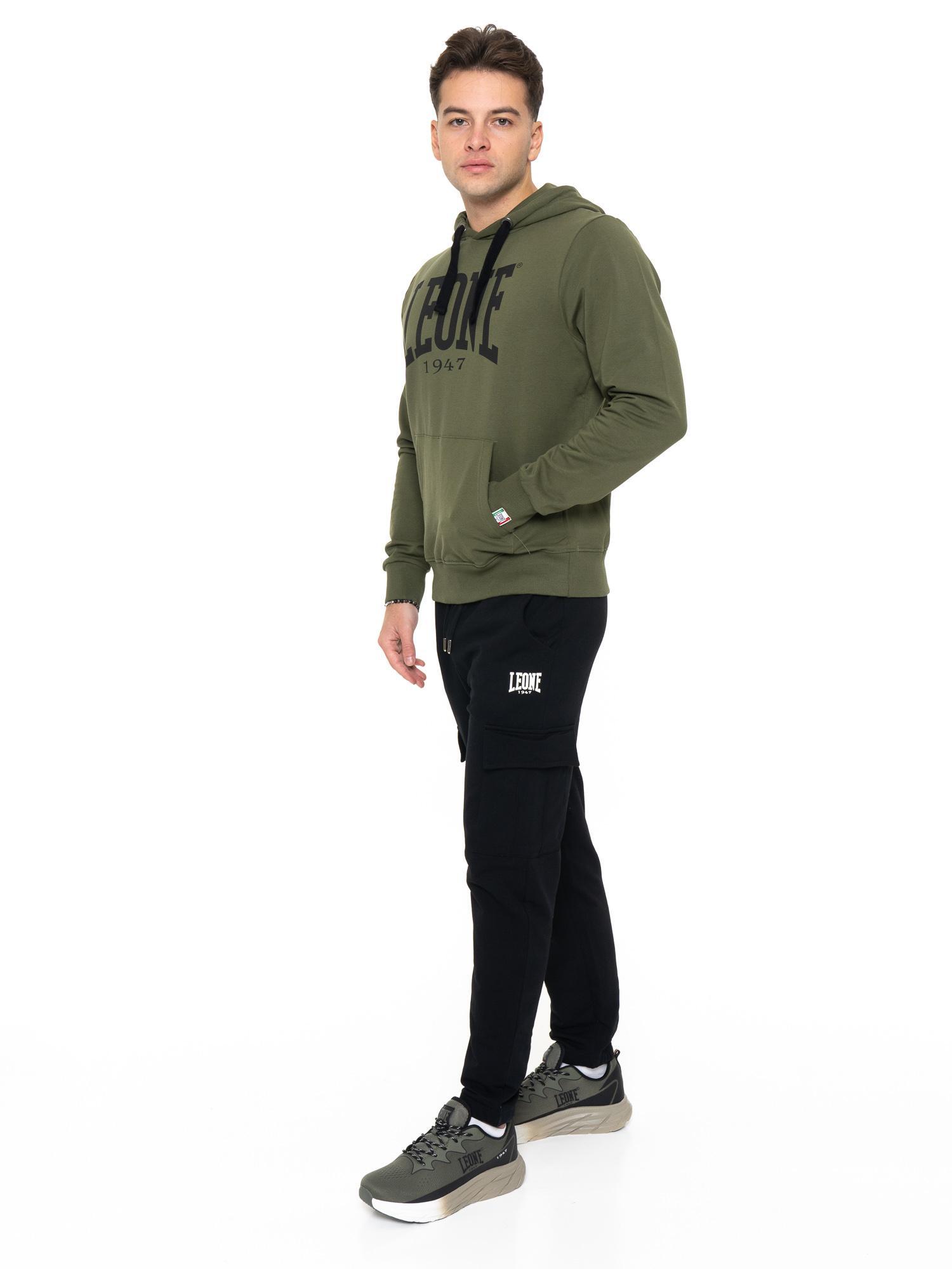 Sweat-shirt d'hiver pour hommes à capuche avec grand logo "Basic" 2/5