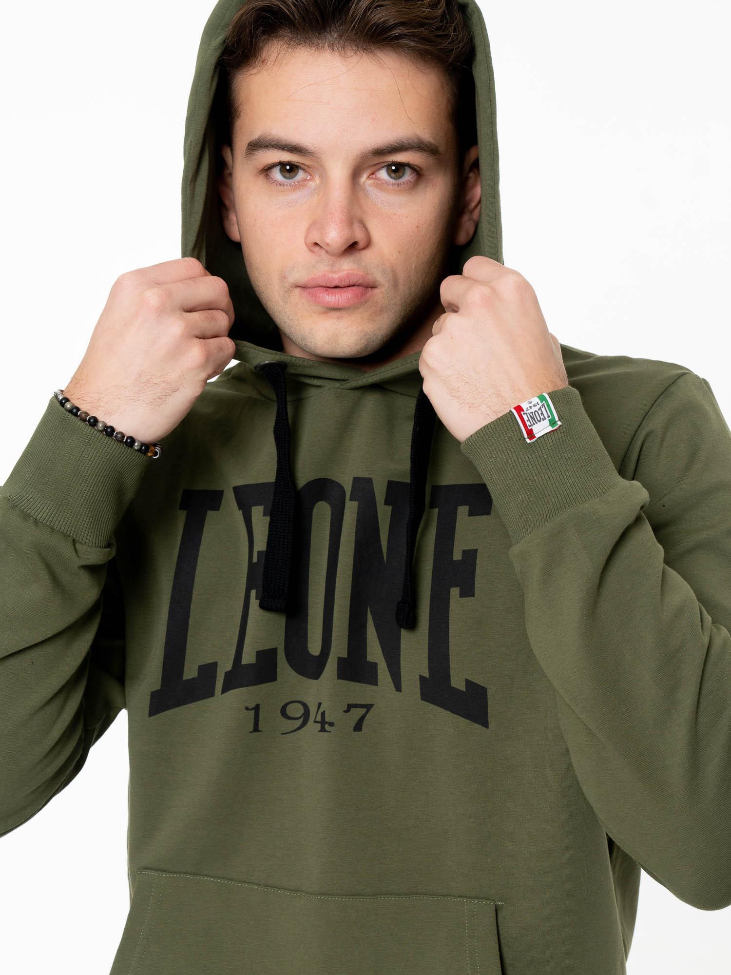 Sweat-shirt d'hiver pour hommes à capuche avec grand logo "Basic" 5/5
