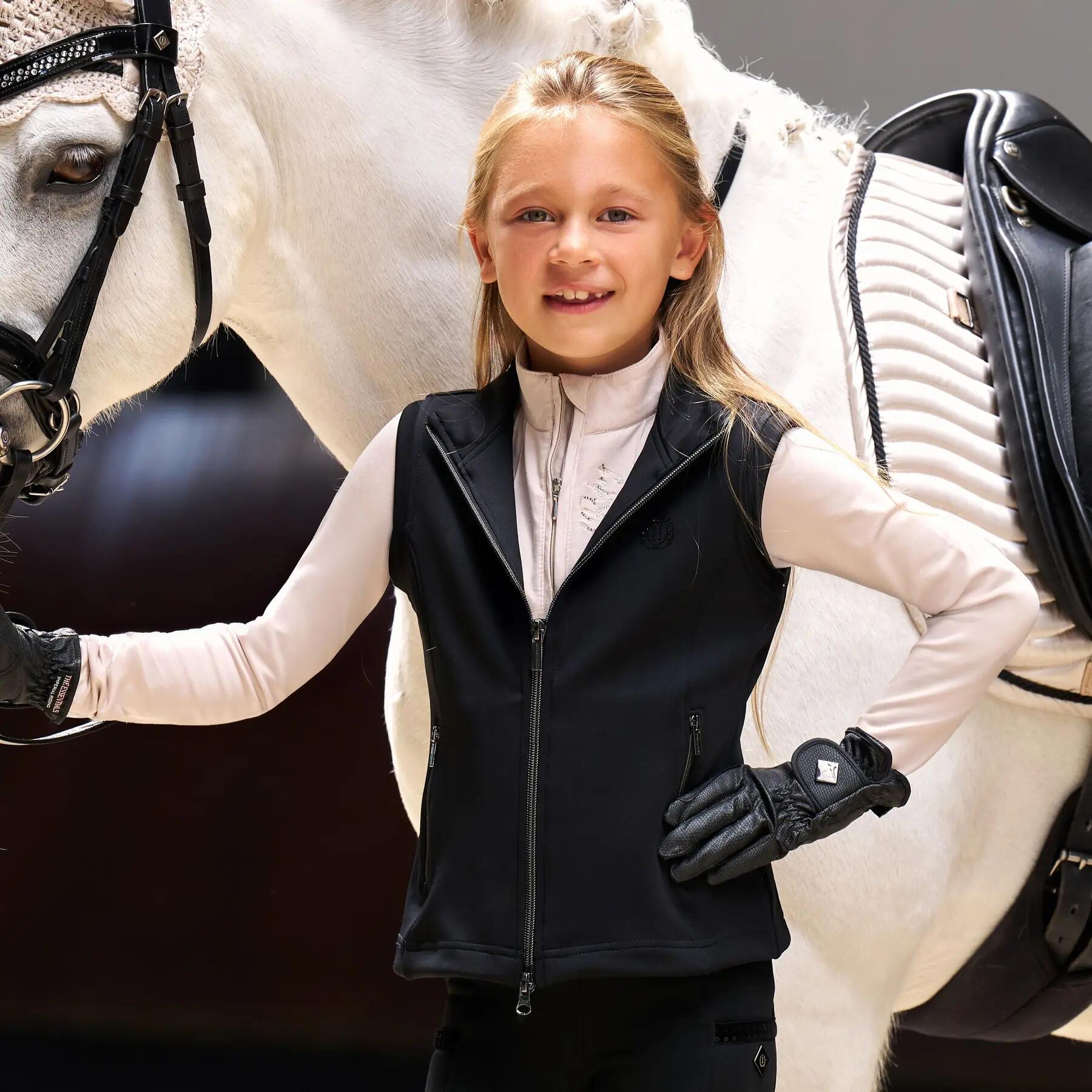 Gilet équitation sans manches fille Imperial Riding Cybil 3/3