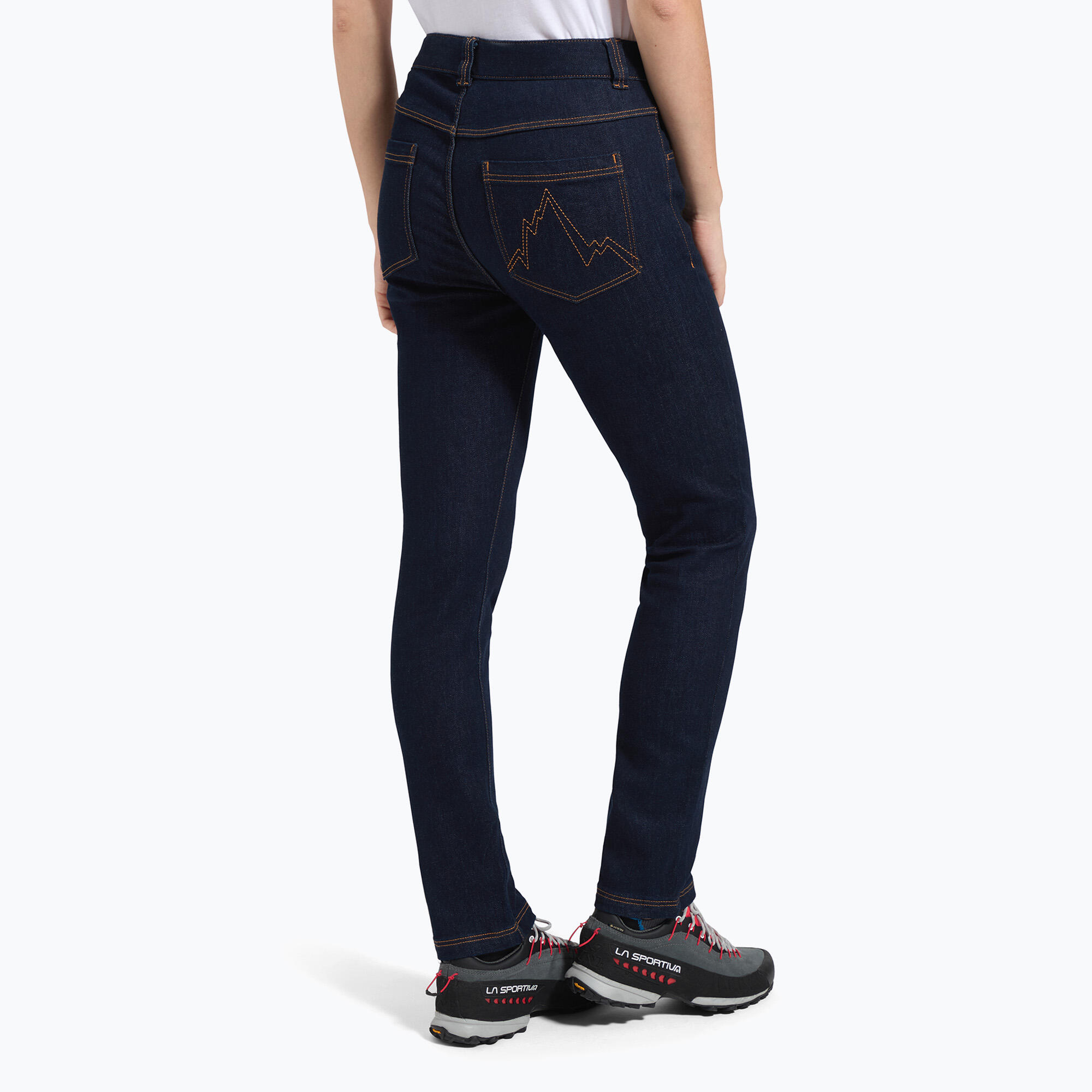 Pantalones de escalada para mujer La Sportiva Eldo Jeans 2/6