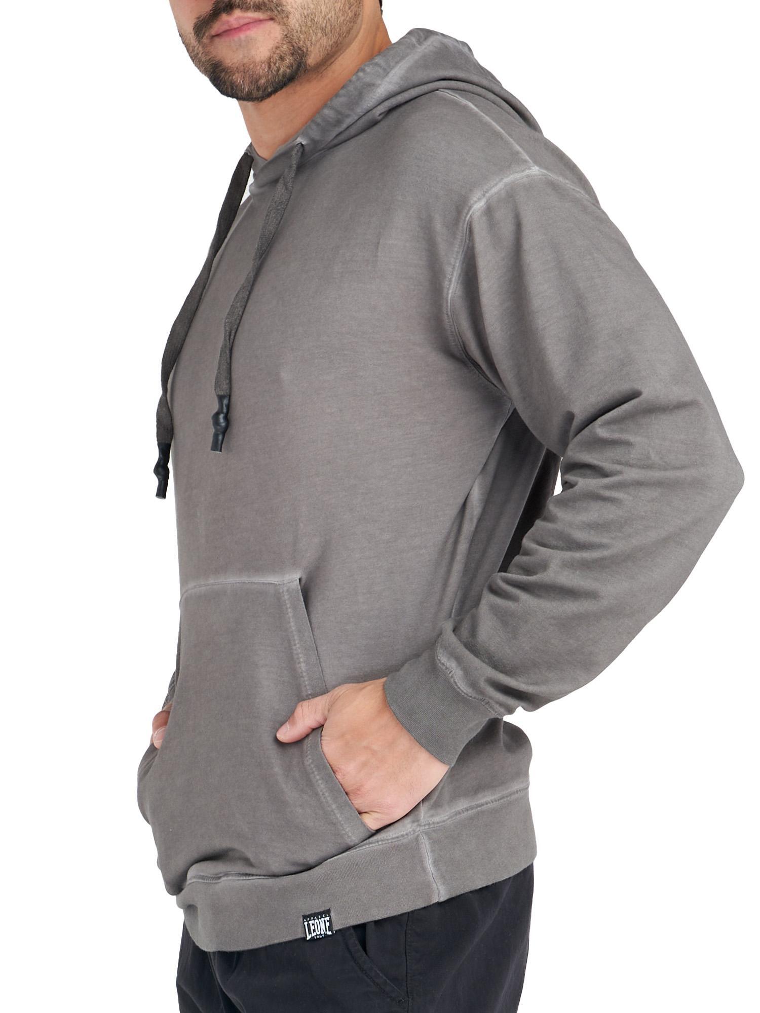 Kalt gefärbtes Kapuzensweatshirt von City Fluo für Herren 5/5