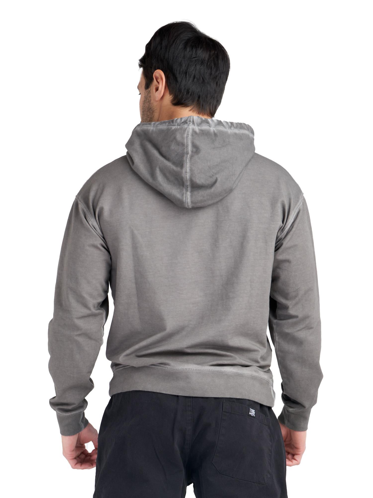 Kalt gefärbtes Kapuzensweatshirt von City Fluo für Herren 4/5