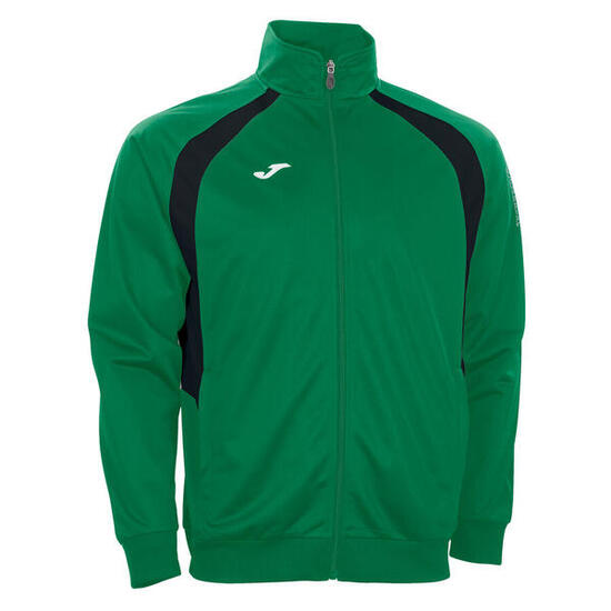 CHAQUETA DE CHANDAL JOMA CHAMPION III VERDE-NEGRO