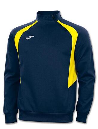 SUDADERA JOMA CHAMPION III MARINO-AMARILLO