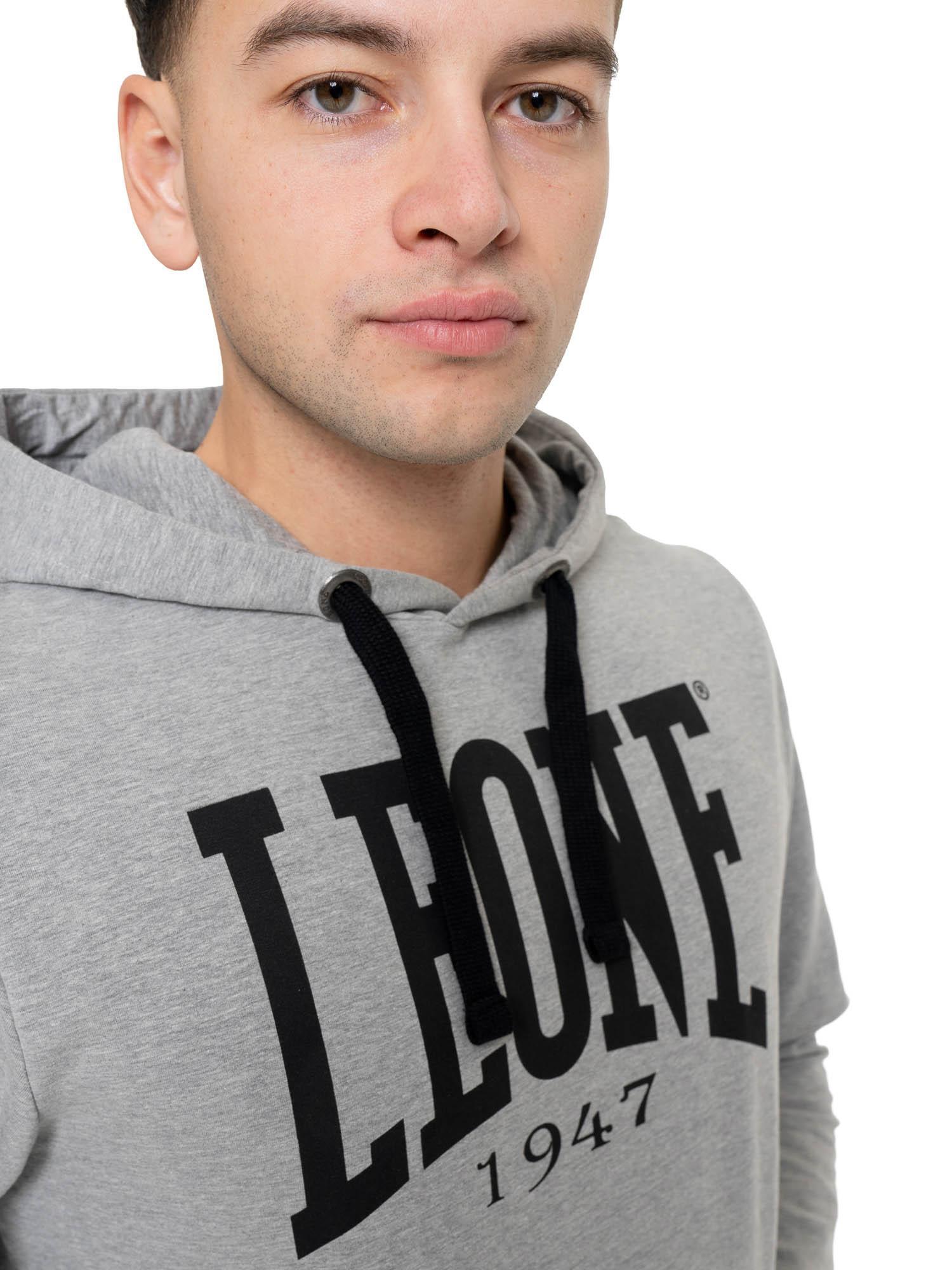 Sweat-shirt d'hiver pour hommes à capuche avec grand logo "Basic" 3/5