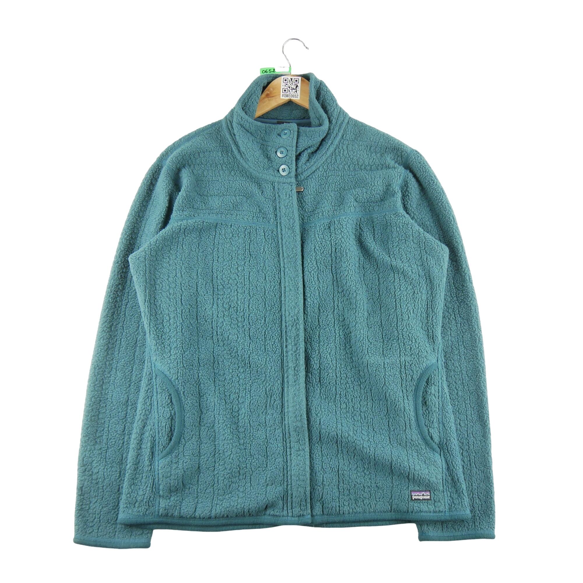 PATAGONIA Reconditionné - Veste polaire Femme Turquoise - Très Bon État