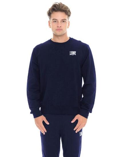 Felpe invernale da uomo con cappuccio e zip con logo piccolo "Basic